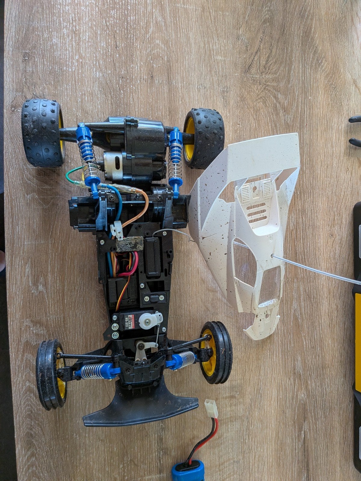 Fighter Buggy RX RC Auto (1:10) met extra's, Elektro, Gebruikt, Auto offroad, Ophalen of Verzenden