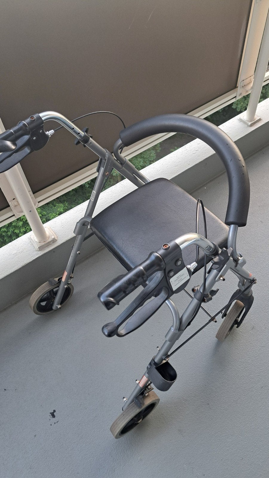 Rollator, Ophalen, Gebruikt, Duwrolstoel
