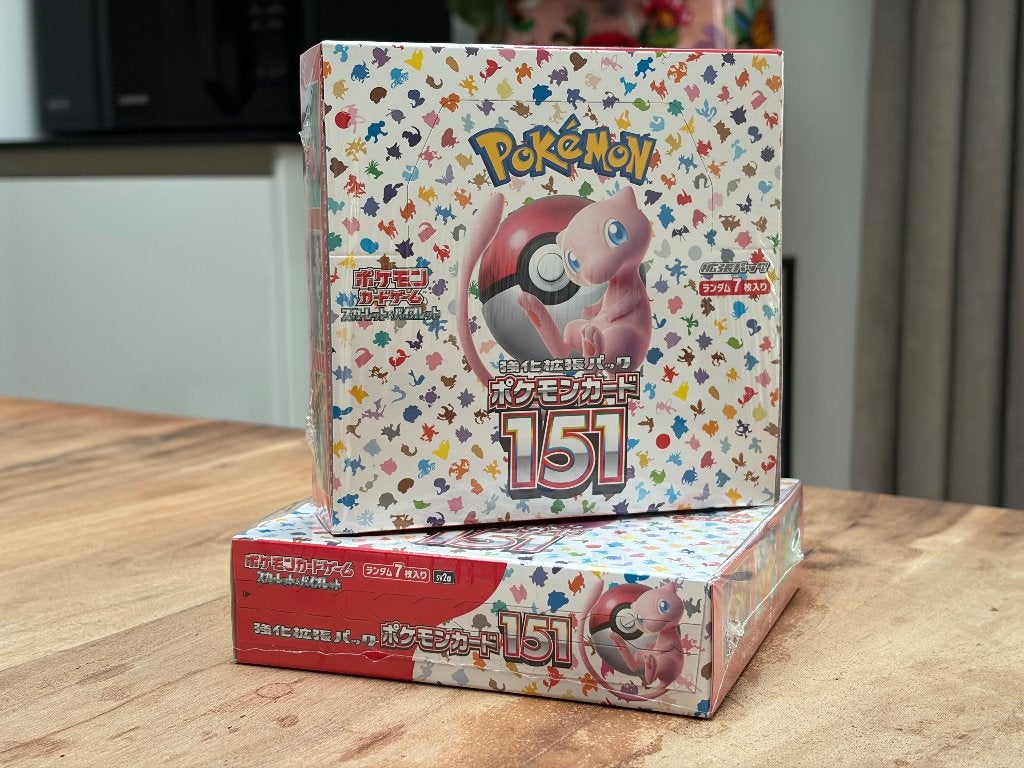 Pokemon 151 Booster box (Japans), Hobby en Vrije tijd, Verzamelkaartspellen | Pokémon, Ophalen of Verzenden, Nieuw, Boosterbox