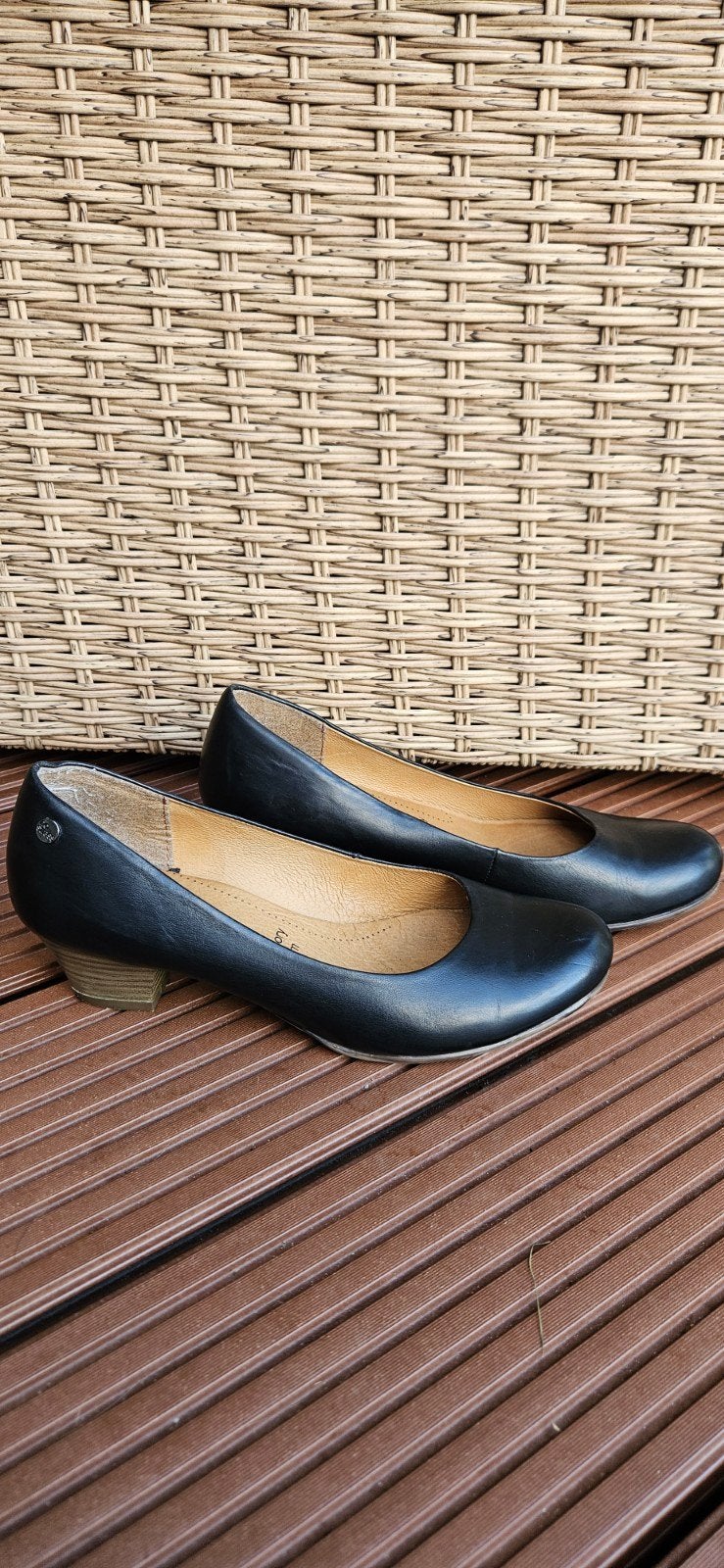No Stress pumps, maat 38, leer, Kleding | Dames, Schoenen, Ophalen of Verzenden