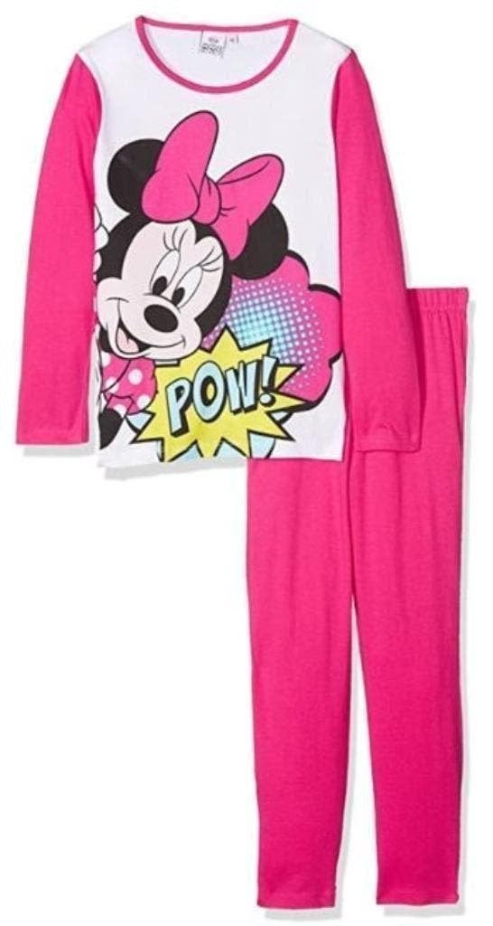 Minnie Mouse Pyjama - Pow - Maat 128 - Katoen, Nacht- of Onderkleding, Meisje, Minnie Mouse, Nieuw