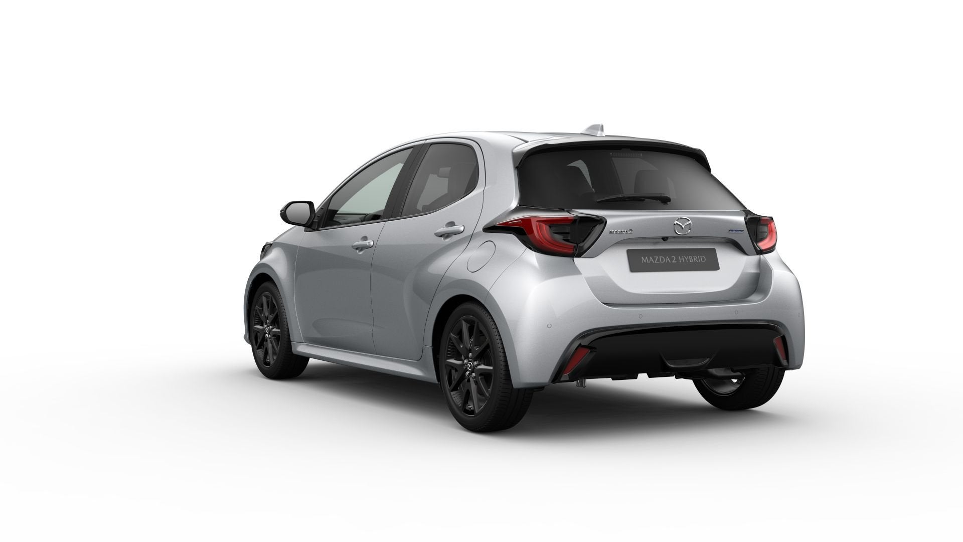 Mazda 2 Hybrid 1.5 Homura AUTOMAAT NAVI DMV APPLE CARPLAY /, Auto's, Dealer onderhouden, Zwart, 23 km/l, 1490 cc
