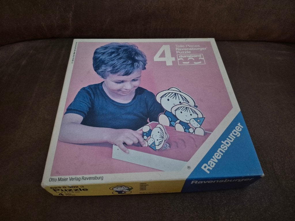 Vintage Ravensburger Durabord Puzzel - Dick Bruna, Ophalen of Verzenden, Minder dan 10 stukjes, Zo goed als nieuw, 2 tot 4 jaar