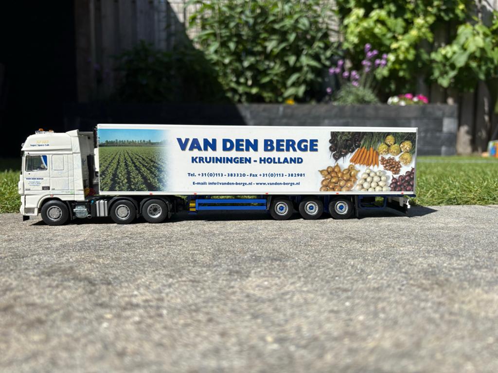Tekno DAF XF105 Van Den Berge, Ophalen of Verzenden, Nieuw, Bus of Vrachtwagen, Tekno