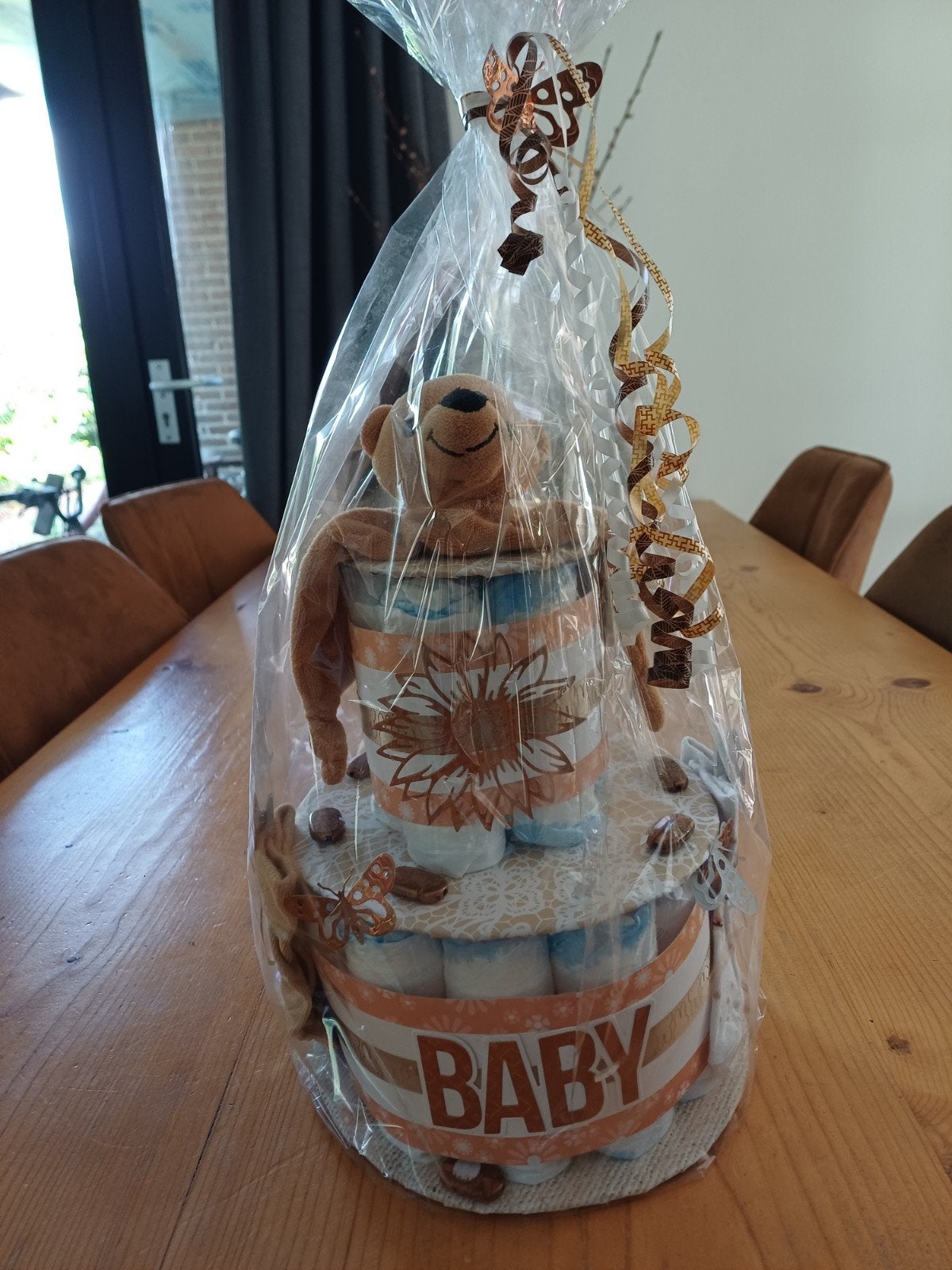 Luiertaart voor jongen of meisje - Kraamcadeau, Ophalen of Verzenden, Nieuw, Kraamcadeau