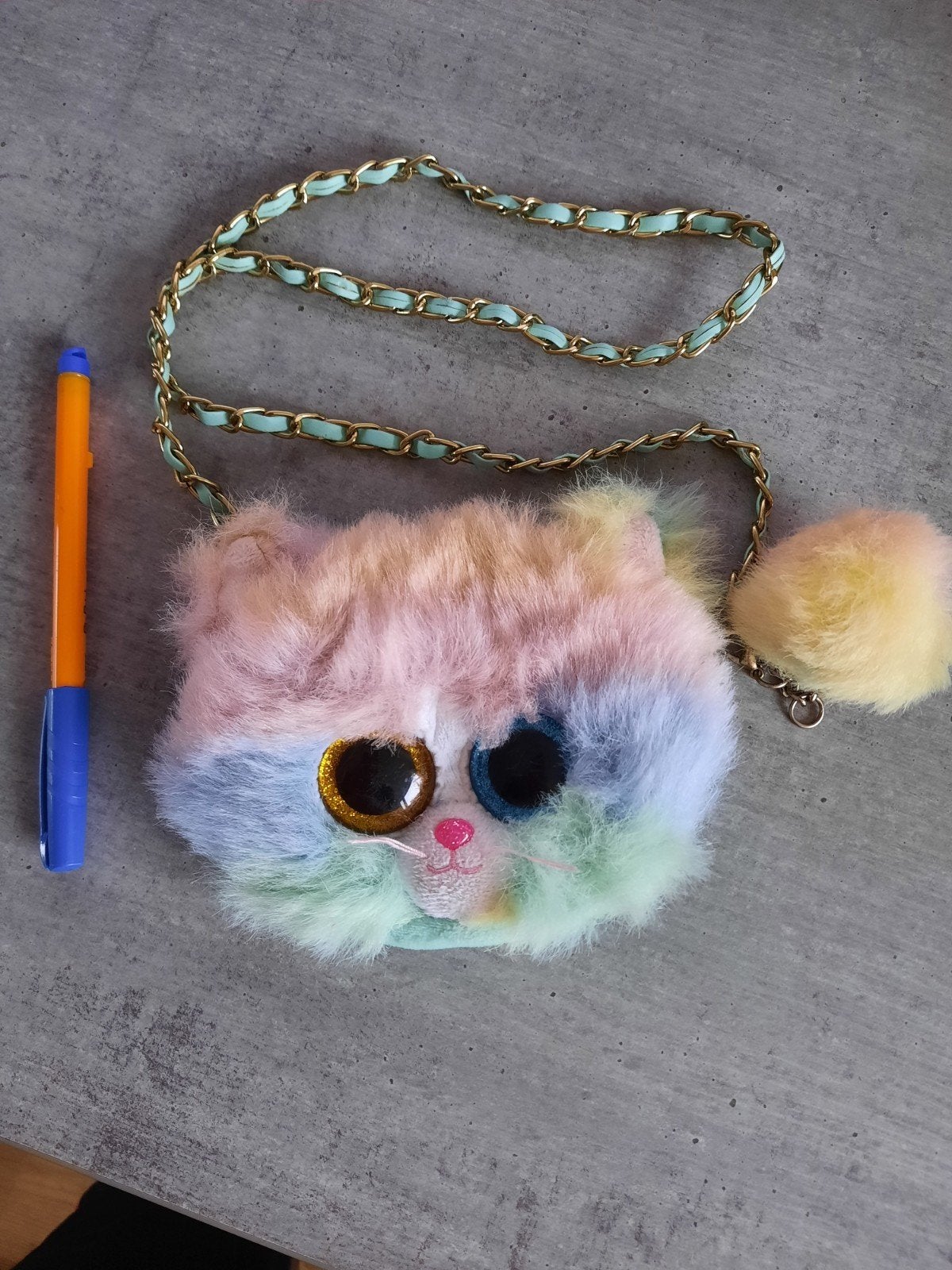 Schattig Ty Beanie Boo Katje Schoudertasje, Sieraden, Tassen en Uiterlijk, Ophalen of Verzenden, Zo goed als nieuw, Overige kleuren