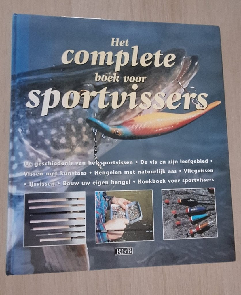 Het complete boek voor sportvissers, Watersport en Boten, Ophalen of Verzenden, Zo goed als nieuw, Boek of Tijdschrift