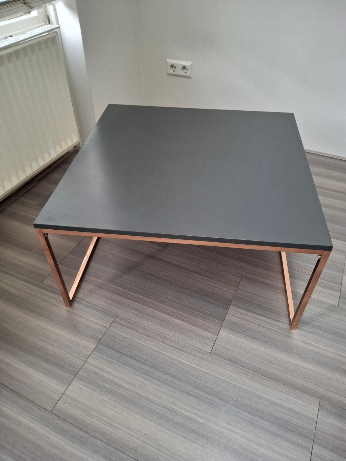 Mooie salontafel, 75 cm bij 75 cm., Ophalen, 50 tot 100 cm, 50 tot 100 cm, Zo goed als nieuw