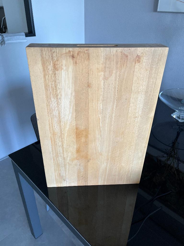 hakblok licht hout, Huis en Inrichting, Keuken | Keukenbenodigdheden, Hout, Overige merken, Ophalen, Beige