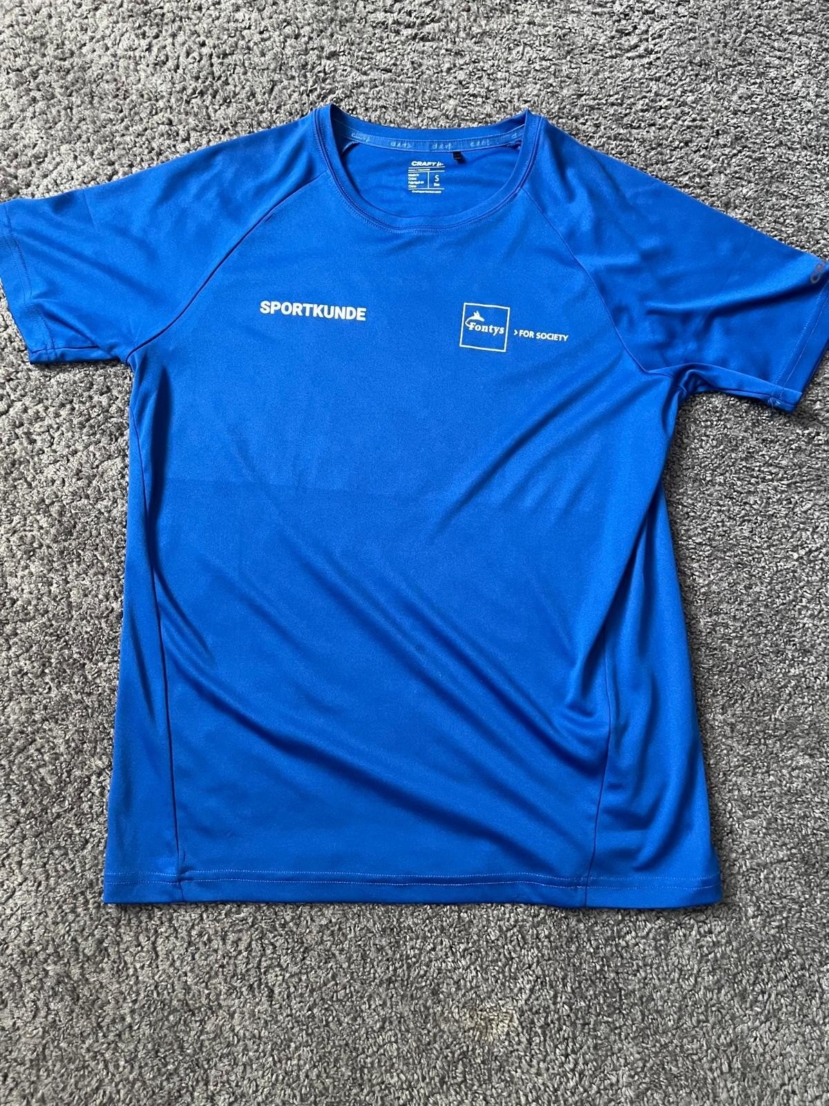 Sportkleding Sportkunde Fontys, Craft, Blauw, Ophalen of Verzenden, Zo goed als nieuw