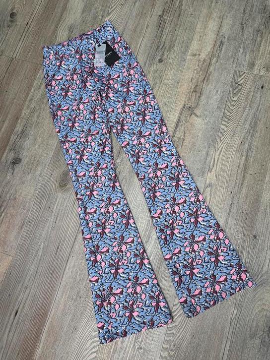Nikkie NIK&NIK Printed Flared Broek Maat 16 ( 170/176), Ophalen of Verzenden, Nieuw, Meisje, Broek