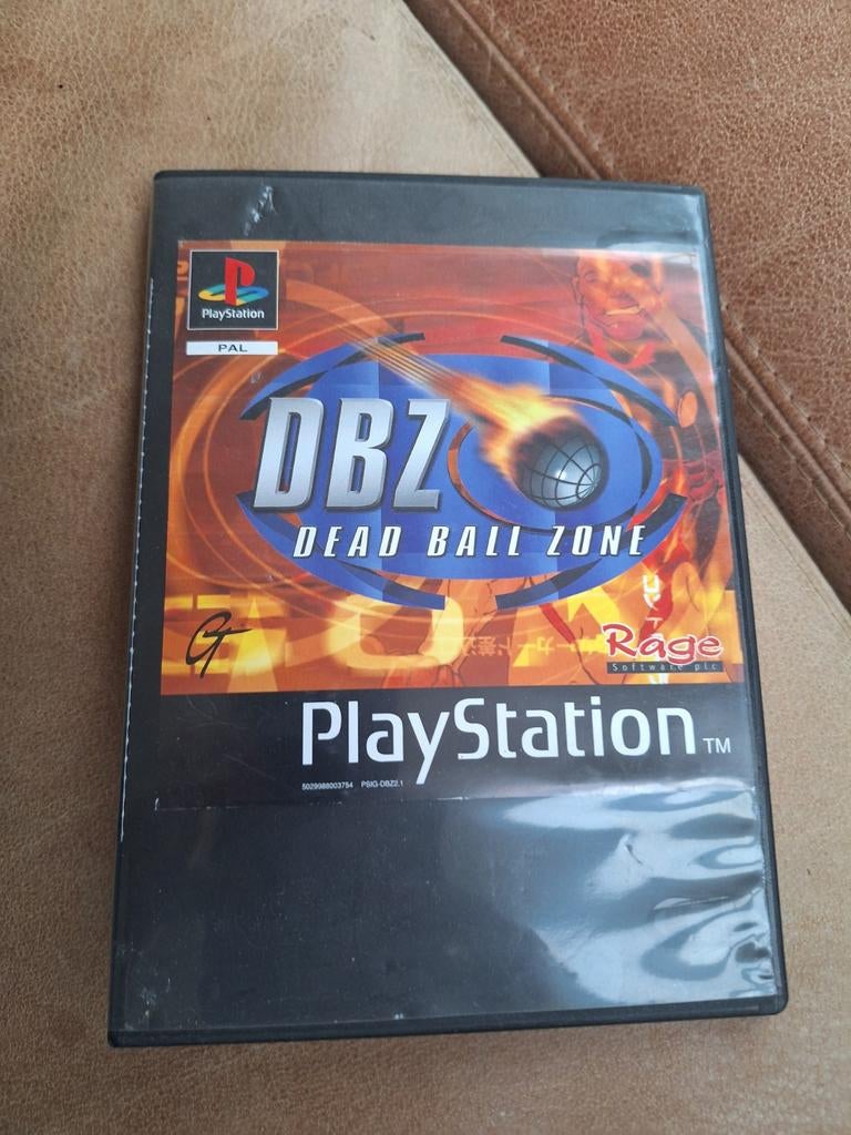 DBZ Dead Ball Zone PlayStation 1 (PS1) PAL, Spelcomputers en Games, Games | Sony PlayStation 1, Gebruikt, Sport, 2 spelers, Vanaf 12 jaar