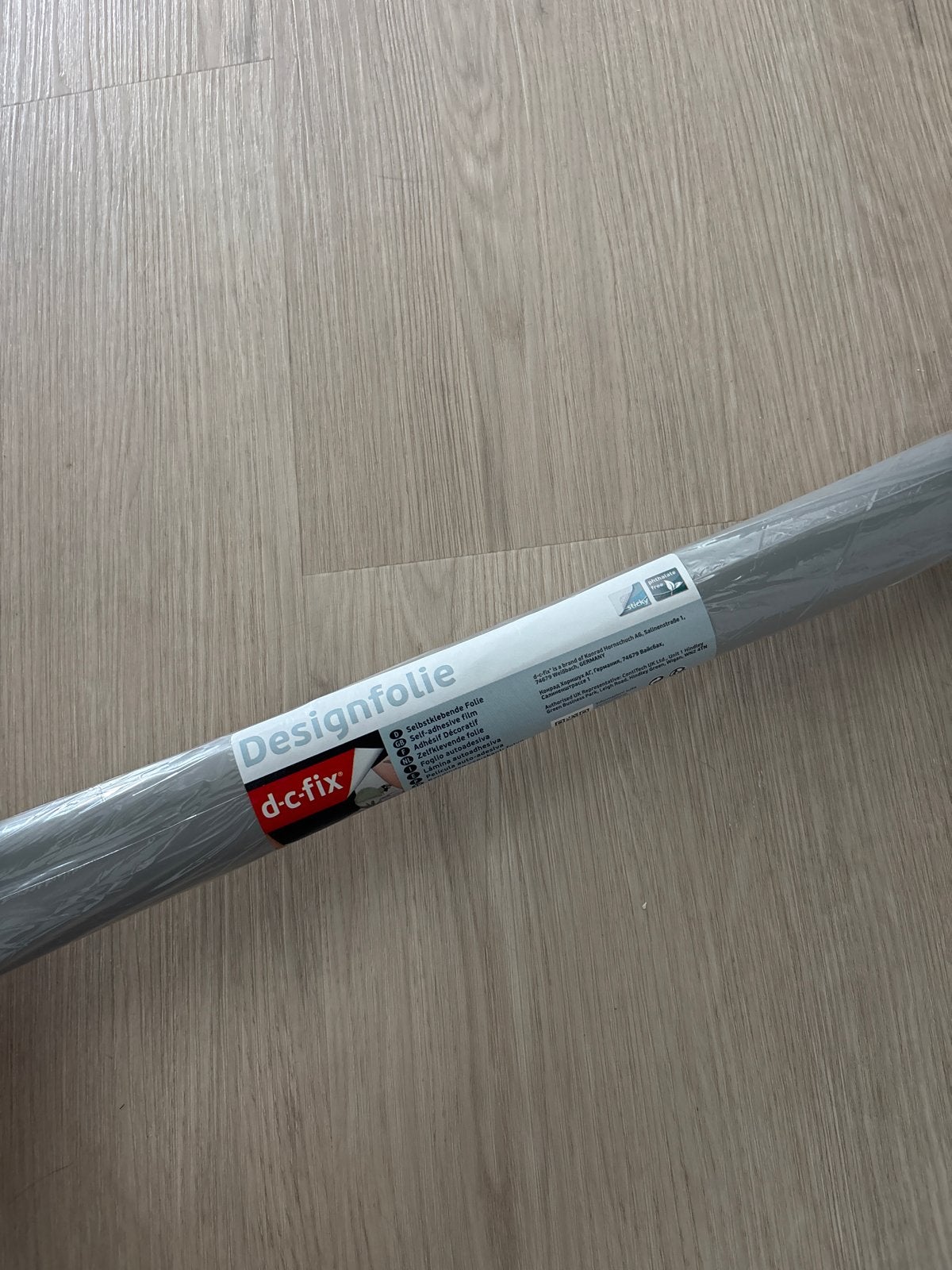 Zelfklevende folie d-c-fix Designfolie grijs, Ophalen of Verzenden, Nieuw, Grijs