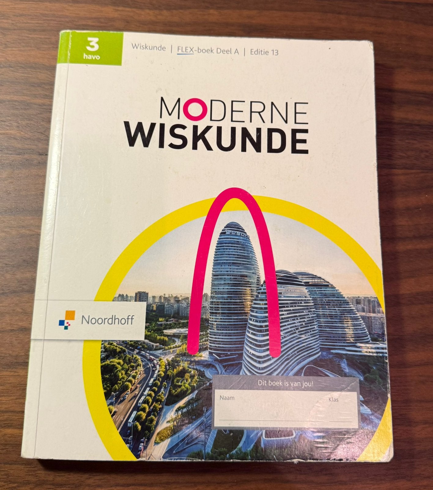 Moderne Wiskunde Havo 3 FLEX boek A, Boeken, Schoolboeken, Ophalen of Verzenden, Zo goed als nieuw