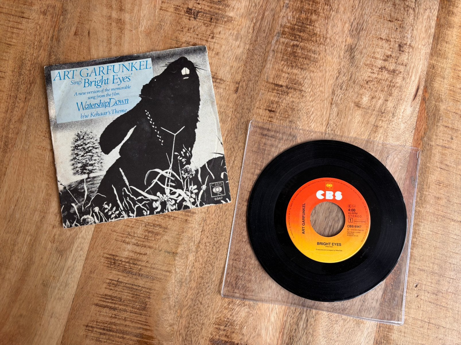 Art Garfunkel - Bright Eyes, Ophalen of Verzenden, Gebruikt, 7 inch, Pop