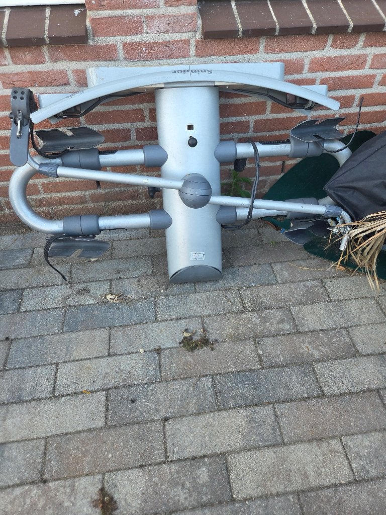 Spinder fietsendrager, Auto diversen, Fietsendragers, Ophalen, Gebruikt, Elektrische fiets, 2 fietsen