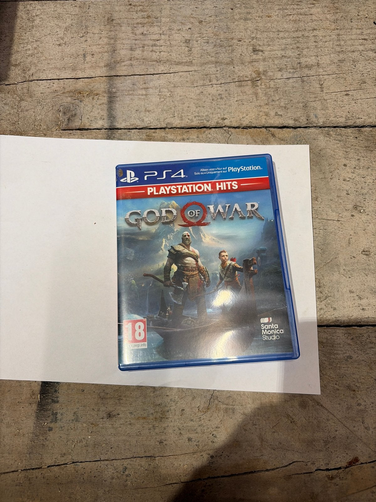 God of War PS4 - PlayStation Hits, Spelcomputers en Games, Games | Sony PlayStation 4, Vanaf 18 jaar, 1 speler, Zo goed als nieuw