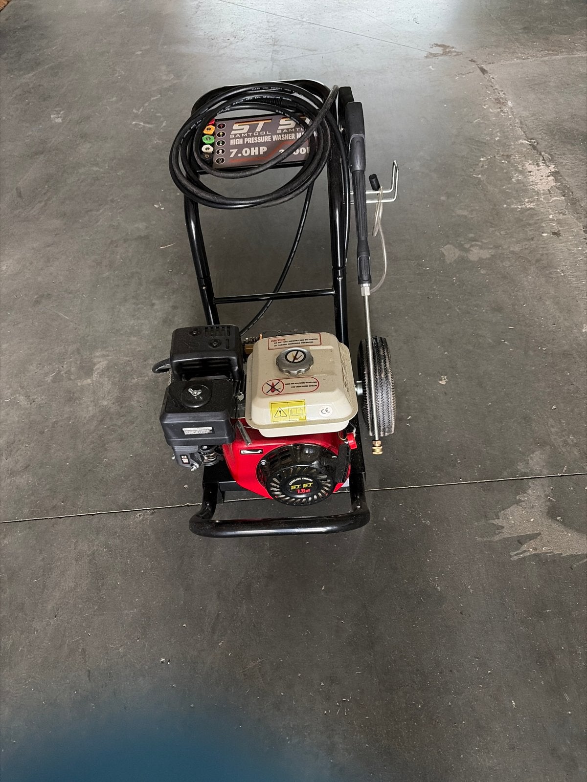 Krachtige hogedrukreiniger 7.0HP 3500PSI