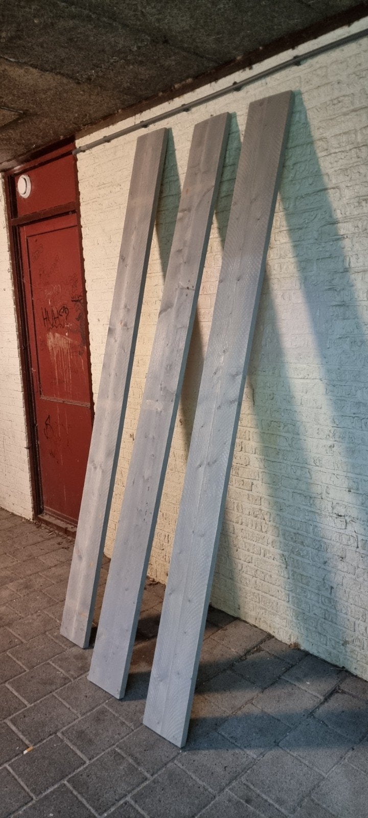 steigerhout 3 planken, Tuin en Terras, Ophalen, 250 cm of meer, Planken