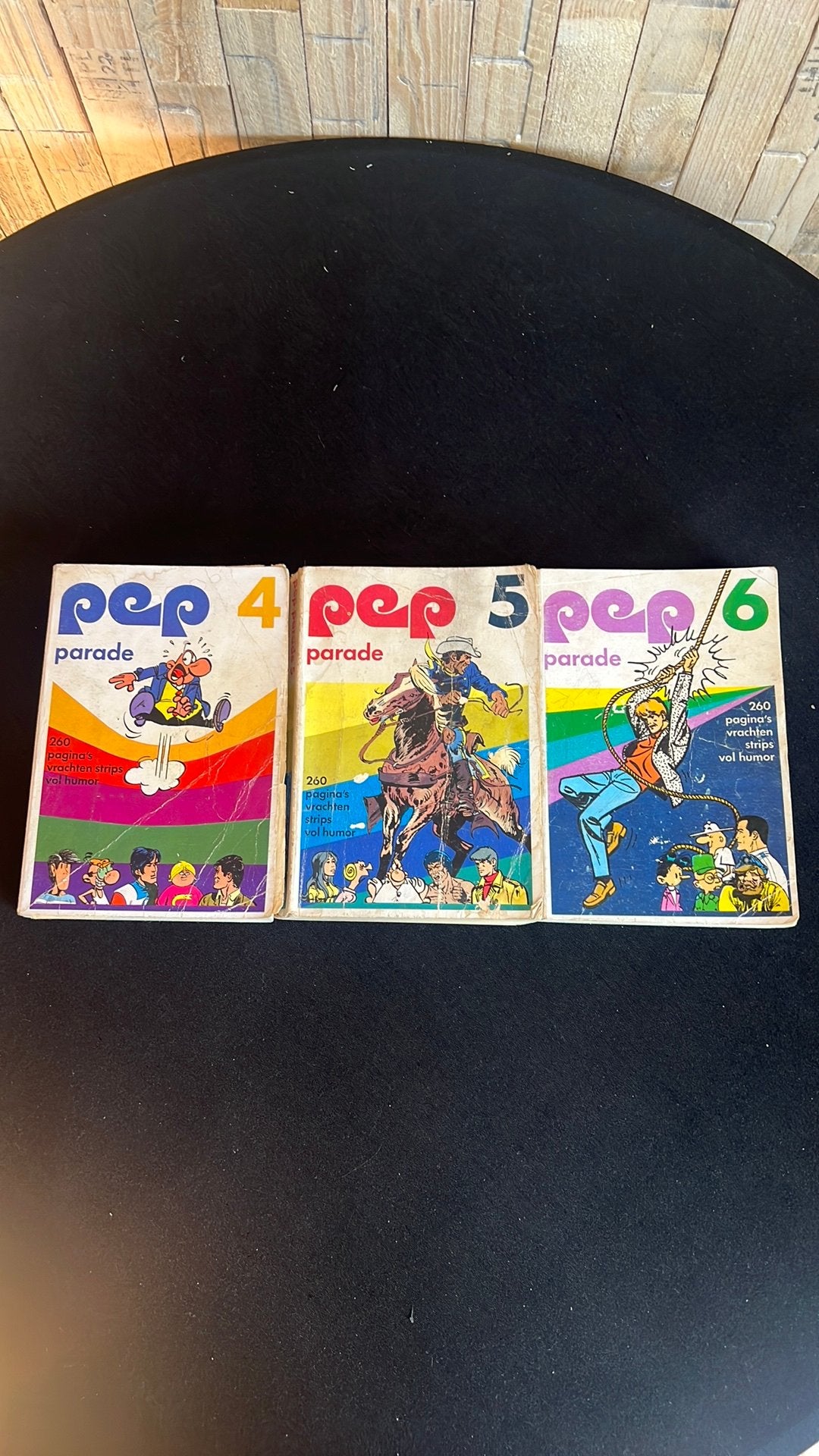 Pep, 4 5 en 6, Boeken, Meerdere stripboeken, Ophalen, Gelezen