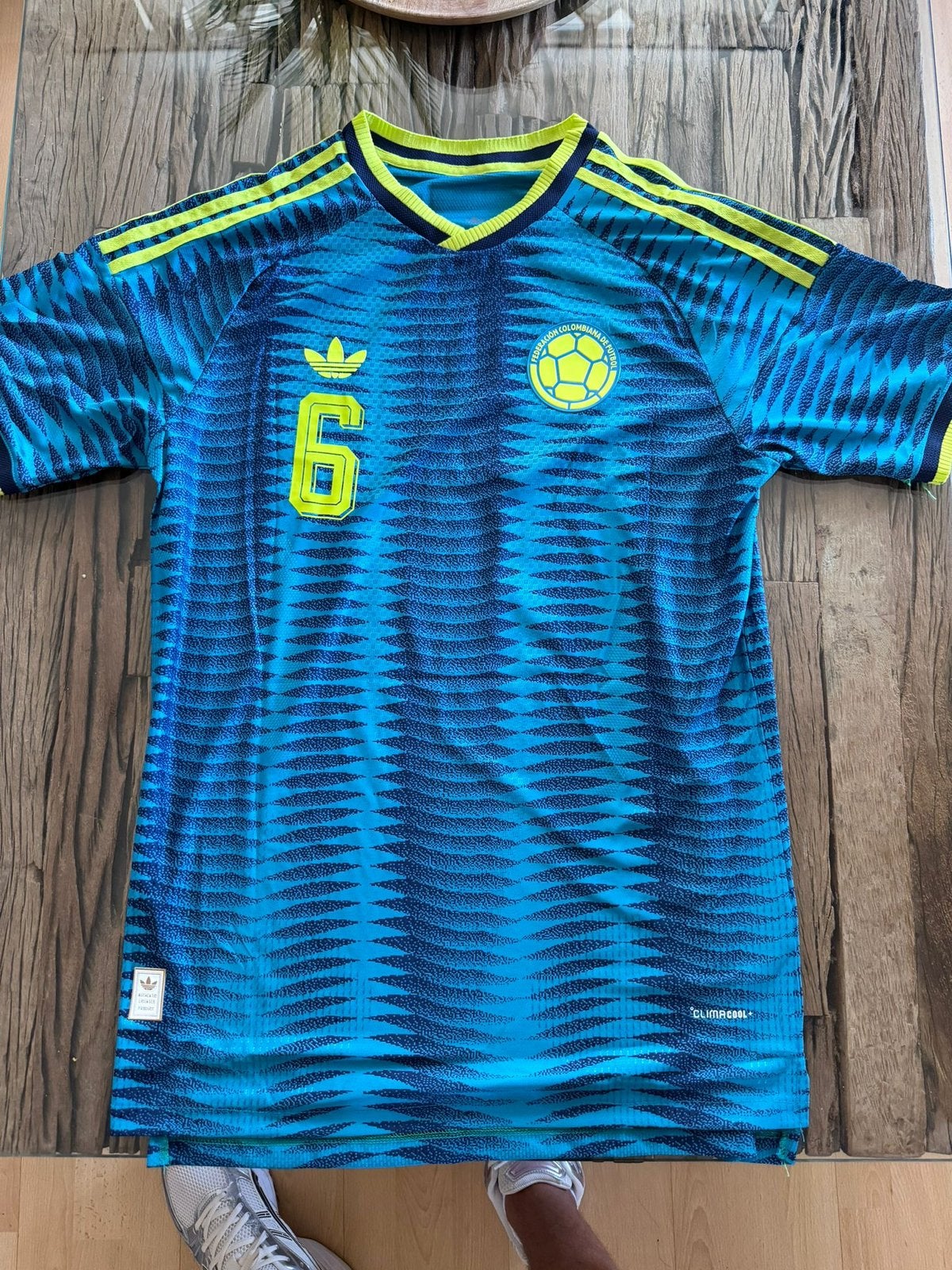 Colombia Uitshirt - RICHARD RIOS 6, Sport en Fitness, Groter dan maat XL, Ophalen of Verzenden, Nieuw, Shirt