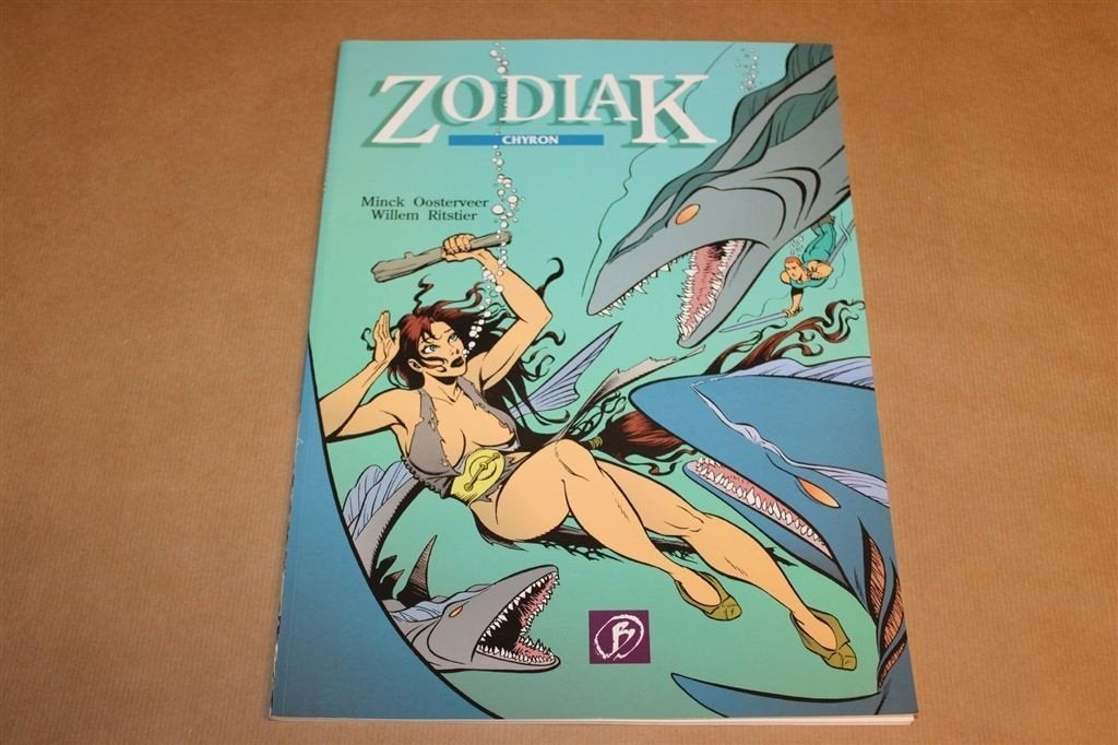 Zodiak 3 — Chyron, Strip van Minck Oosterveer en Ritstier, Eén stripboek, Ophalen of Verzenden, Zo goed als nieuw