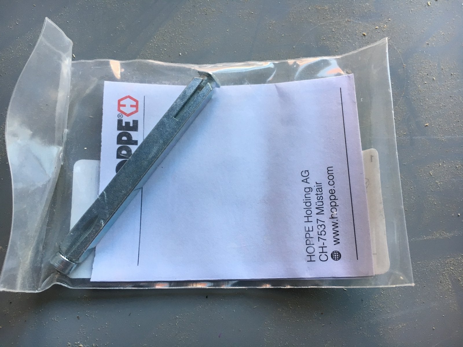 Hoppe spreidstift 8mm nieuw, Ophalen of Verzenden, Nieuw, IJzer, Klink of Kruk