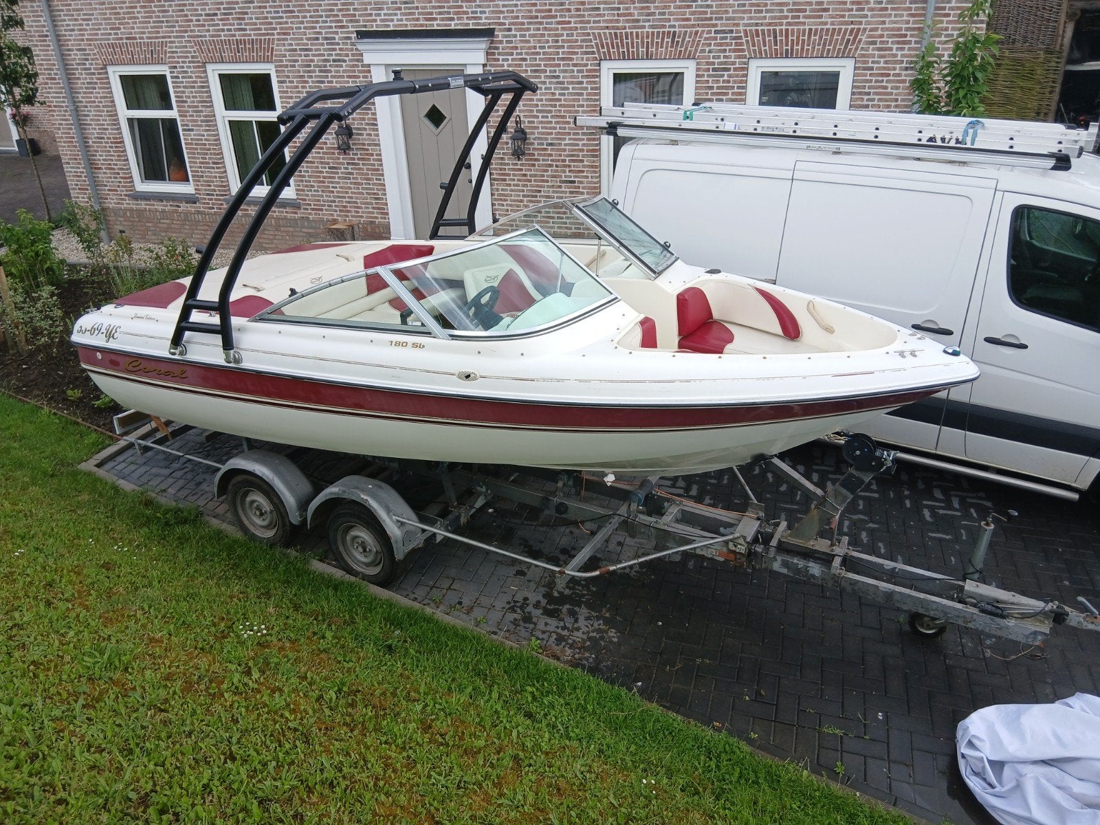 Speedboot sunbird 180sl 4.3 v6 volvo penta bowrider, Watersport en Boten, Speedboten, Ophalen, Gebruikt, Binnenboordmotor, 190 pk