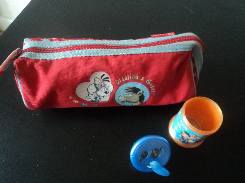 Diddlina etui en puntenslijper, Verzenden, Diddlina, Zo goed als nieuw, Overige typen