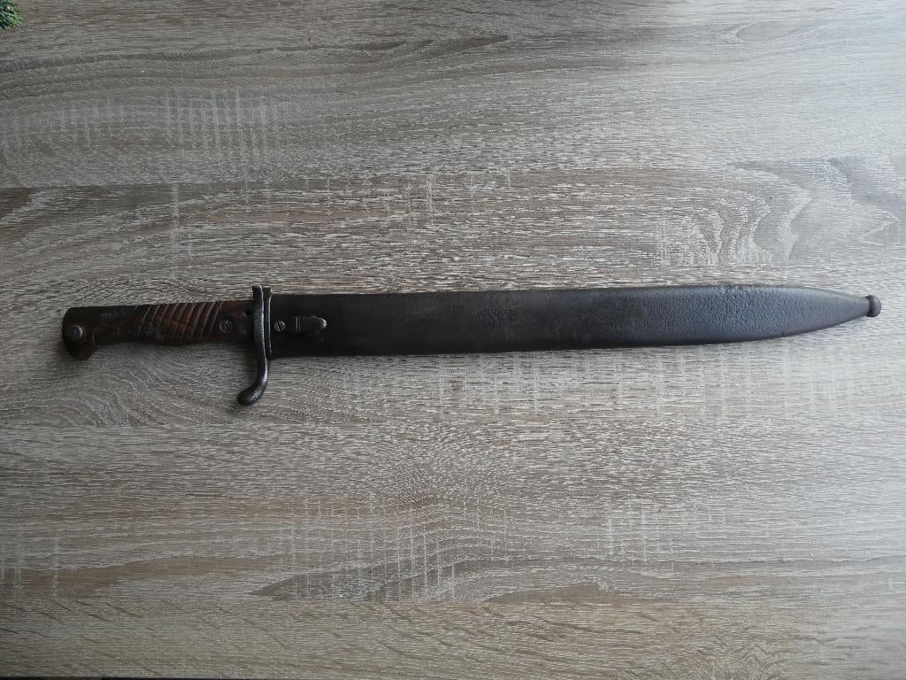 Erzats bajonet, Verzamelen, Ophalen of Verzenden, Landmacht, Duitsland, Mes of Dolk
