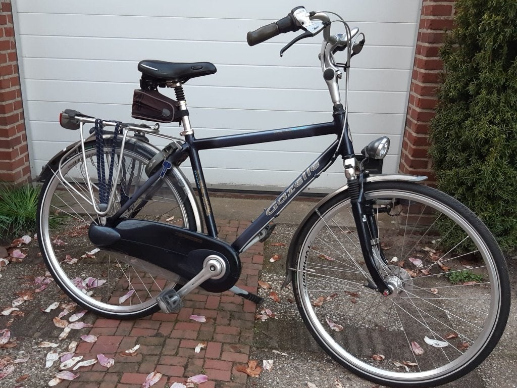 heren-fiets, Ophalen, Gebruikt, Versnellingen, Gazelle