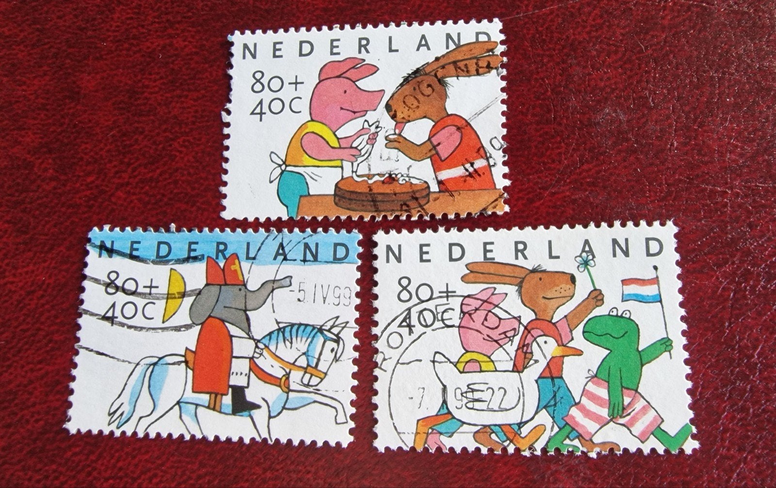 kv1164  kinderpostzegels Nederland 1999 - Fiep Westendorp, Ophalen of Verzenden, Na 1940, Gestempeld