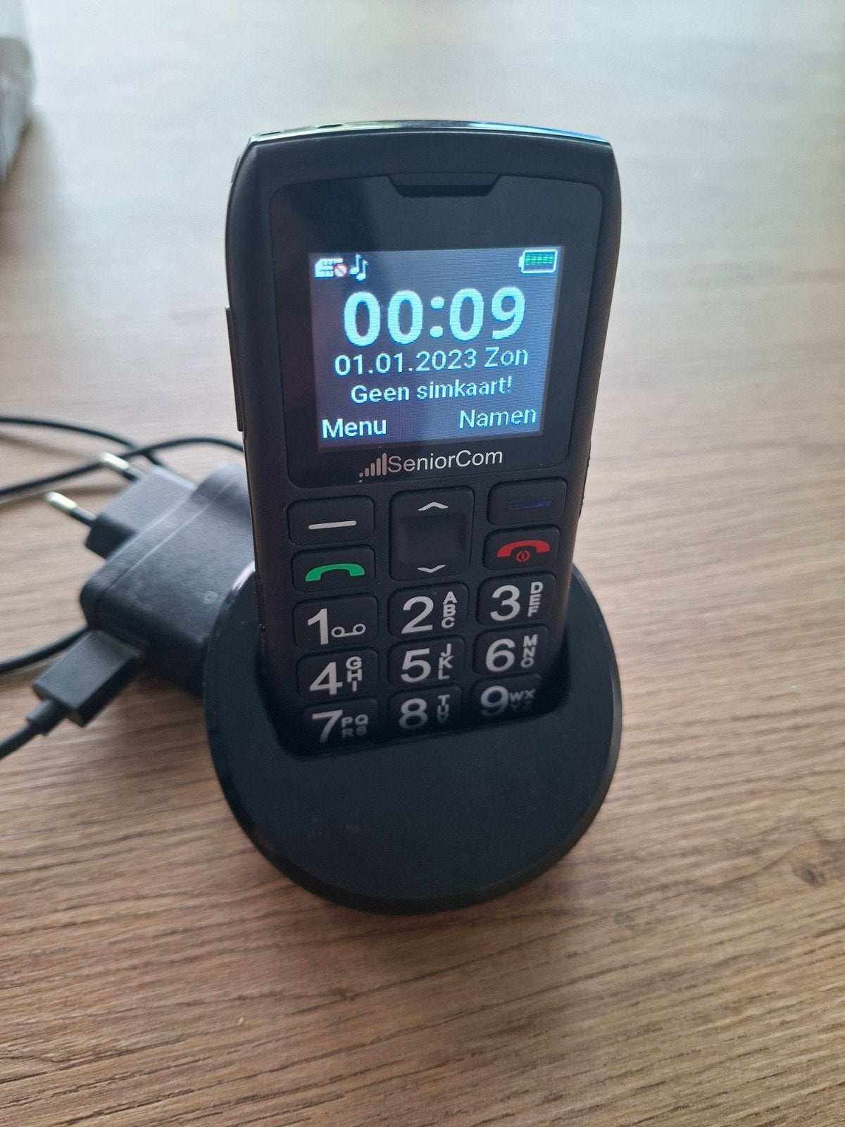 SeniorCom Seniorentelefoon, Telecommunicatie, Mobiele telefoons | Overige merken, Geen camera, Ophalen of Verzenden, Zo goed als nieuw