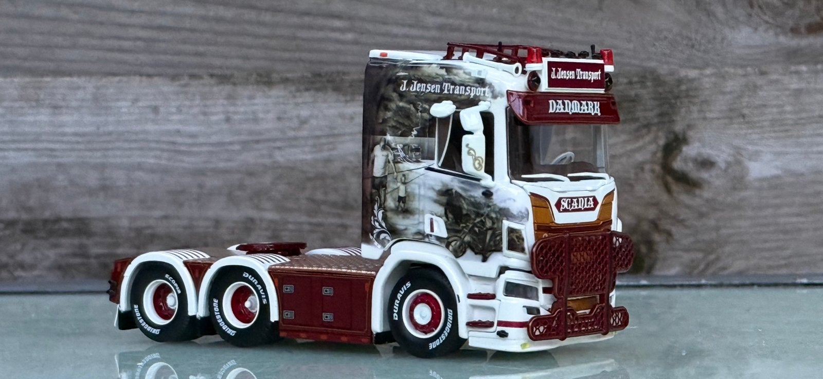 TEKNO scania R nextgen van J. JENSEN uit, Hobby en Vrije tijd, Ophalen of Verzenden, Zo goed als nieuw, Bus of Vrachtwagen, Tekno