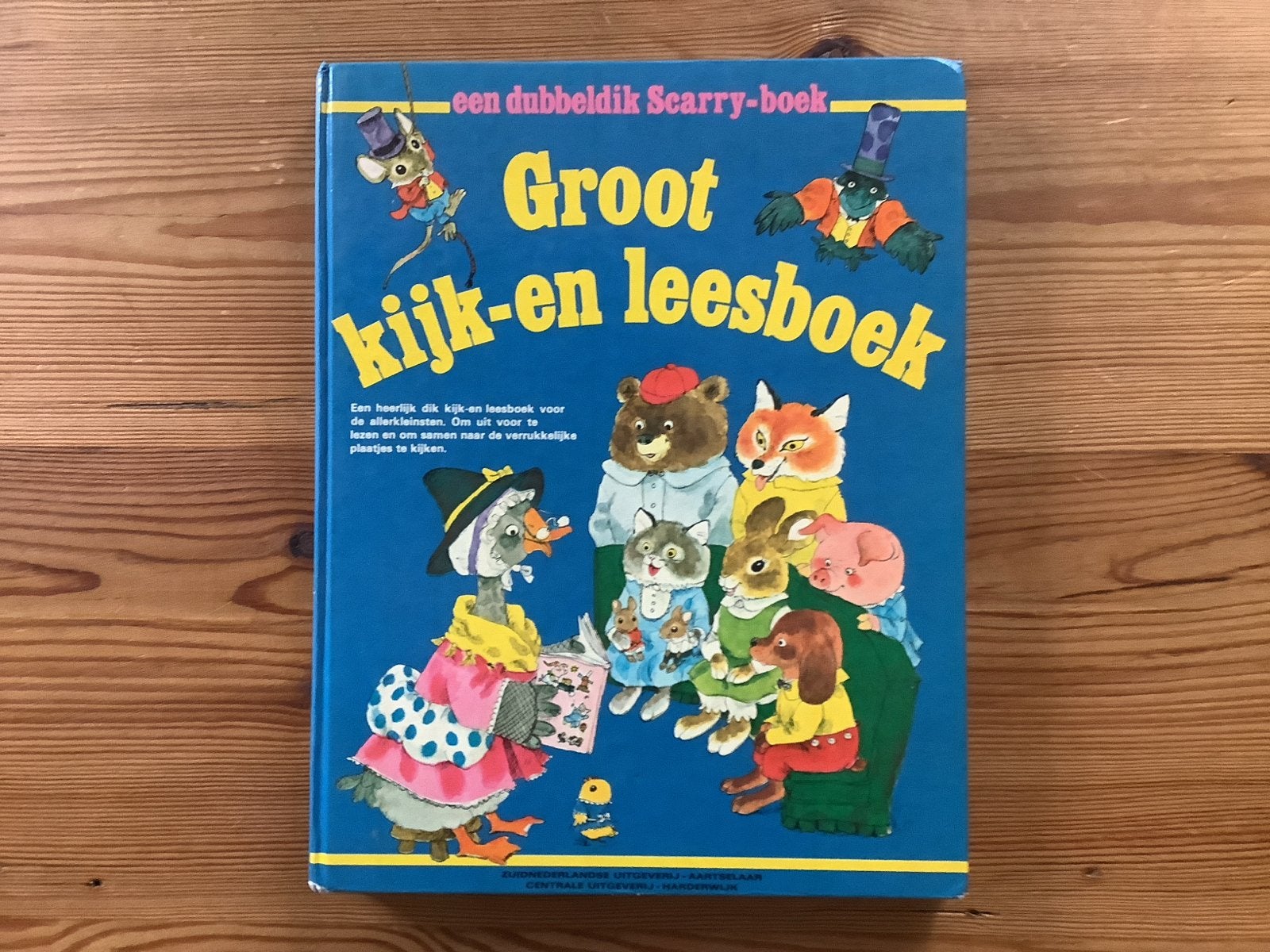 Groot kijk- en leesboek - Richard Scarry, Ophalen of Verzenden, Gelezen, Sprookjes