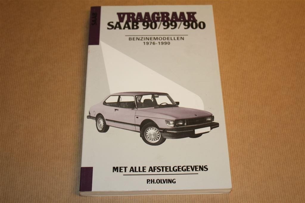 Vraagbaak Saab 90/99/900 Benzinemodellen 1976-1990, Auto diversen, Ophalen of Verzenden