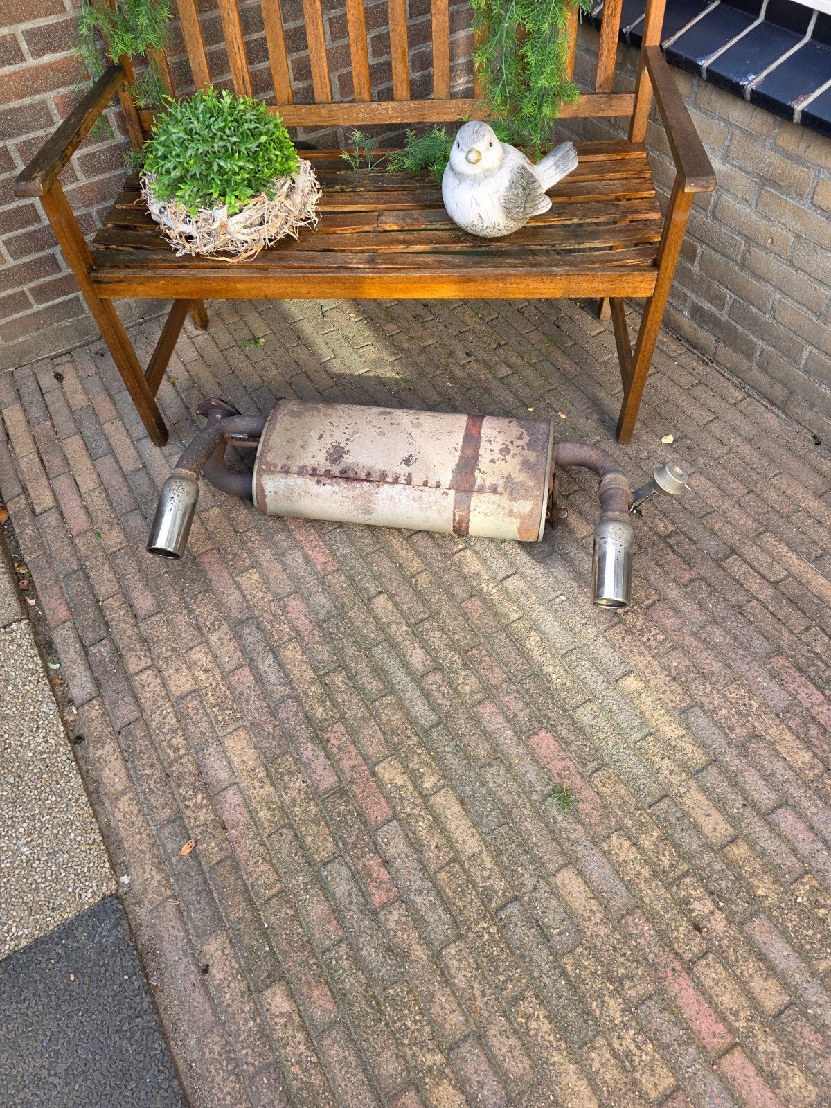 originele MG TF uitlaat met klep., Auto-onderdelen, Uitlaatsystemen, Ophalen, MG