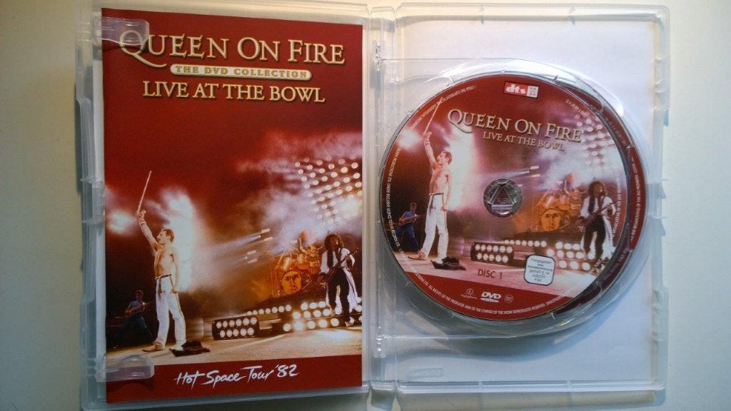 Queen - Queen On Fire Live At The Bowl (DVD), Alle leeftijden, Ophalen of Verzenden, Zo goed als nieuw, Concert