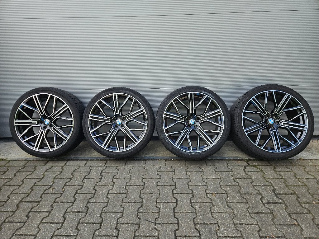 BMW X5 G05 22'' Breedset Hankook zomer set, Gebruikt, Overige maten, Ophalen of Verzenden, Band(en)