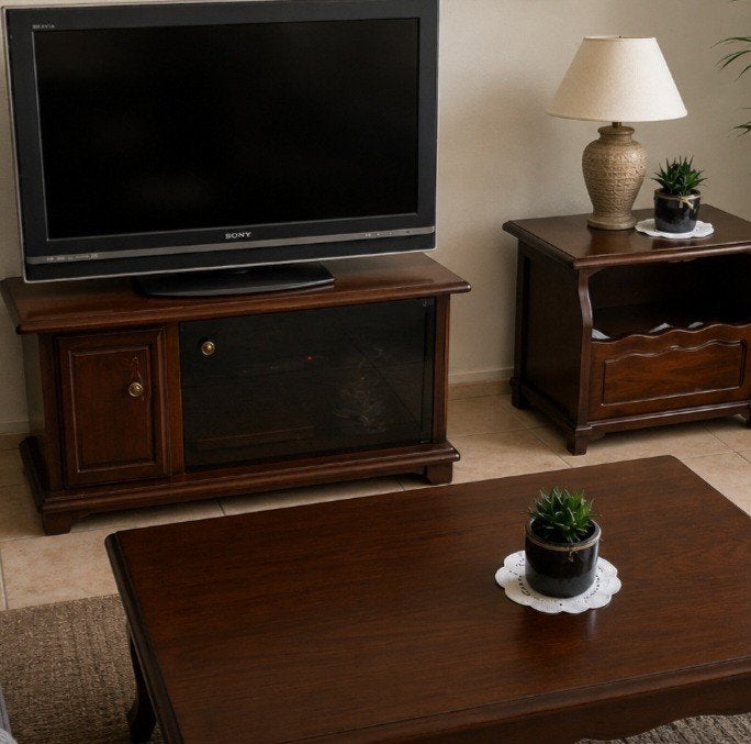 Complete woonkamer set, Huis en Inrichting, Kasten | Televisiemeubels, Ophalen, Gebruikt, Eikenhout, Eikenhout