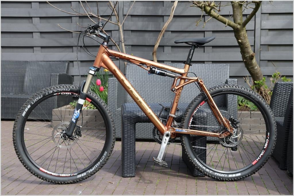 Cube AMS 125 fully MTB, Fietsen en Brommers, Fietsen | Mountainbikes en ATB, Zo goed als nieuw, Heren, Overige merken, 49 tot 53 cm
