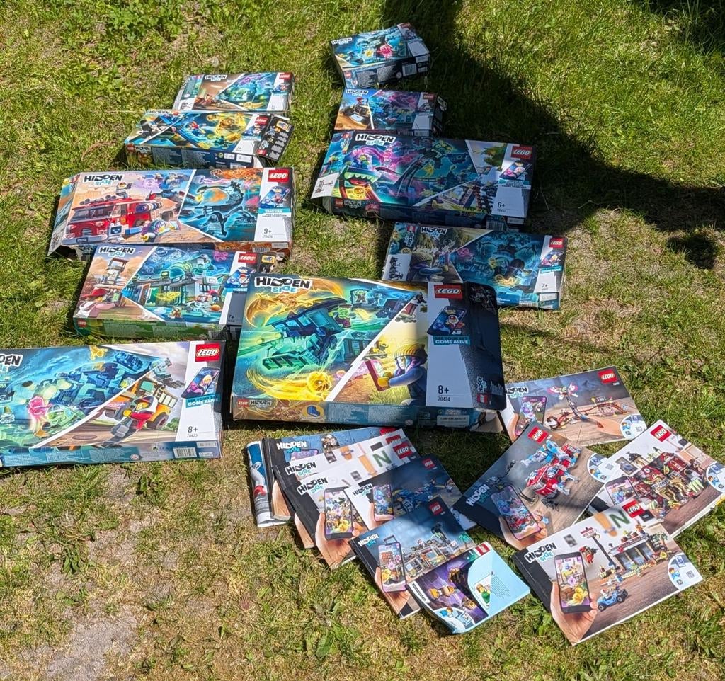 Lego hidden site ruim 400 euro aan sets, Ophalen, Overige thema's, Lego, Zo goed als nieuw