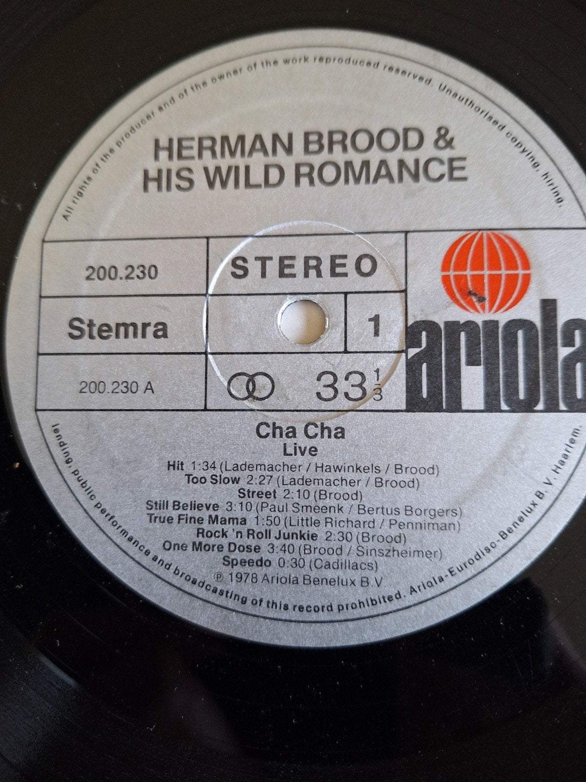 herman brood, Ophalen of Verzenden, Zo goed als nieuw, 12 inch, Poprock