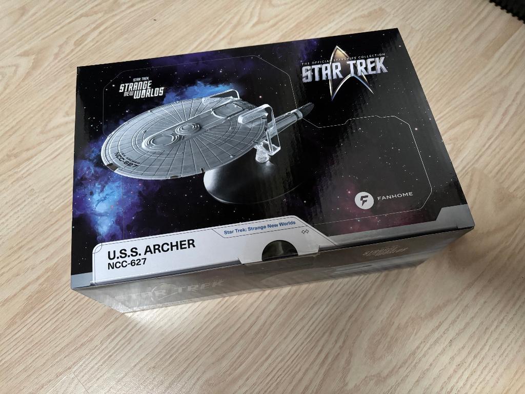 Fanhome Star Trek USS Archer schip- nieuw SNW, Verzamelen, Film en Tv, Nieuw, Tv, Beeldje, Replica of Model, Ophalen of Verzenden