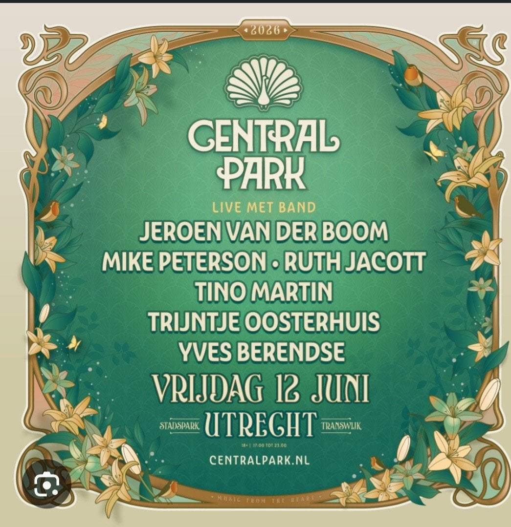 6 tickets voor central park Utrecht, Twee personen