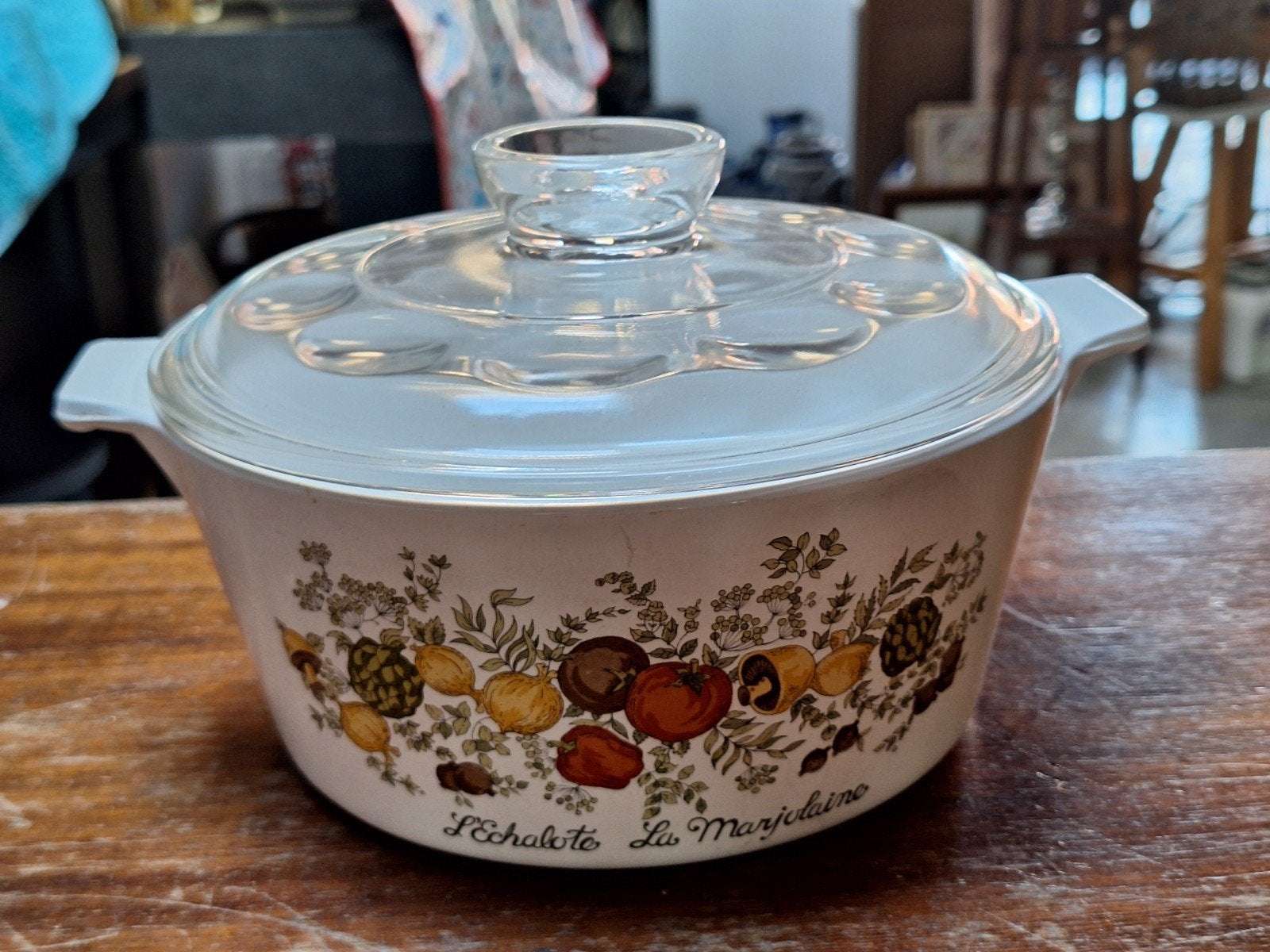 Vintage ovenschaal Pyroflam 1,6 liter, Huis en Inrichting, Ophalen, Overige merken, Keramiek, Overige stijlen
