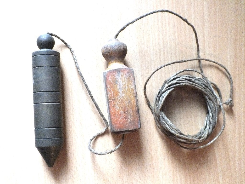 oud schietlood, Ophalen of Verzenden