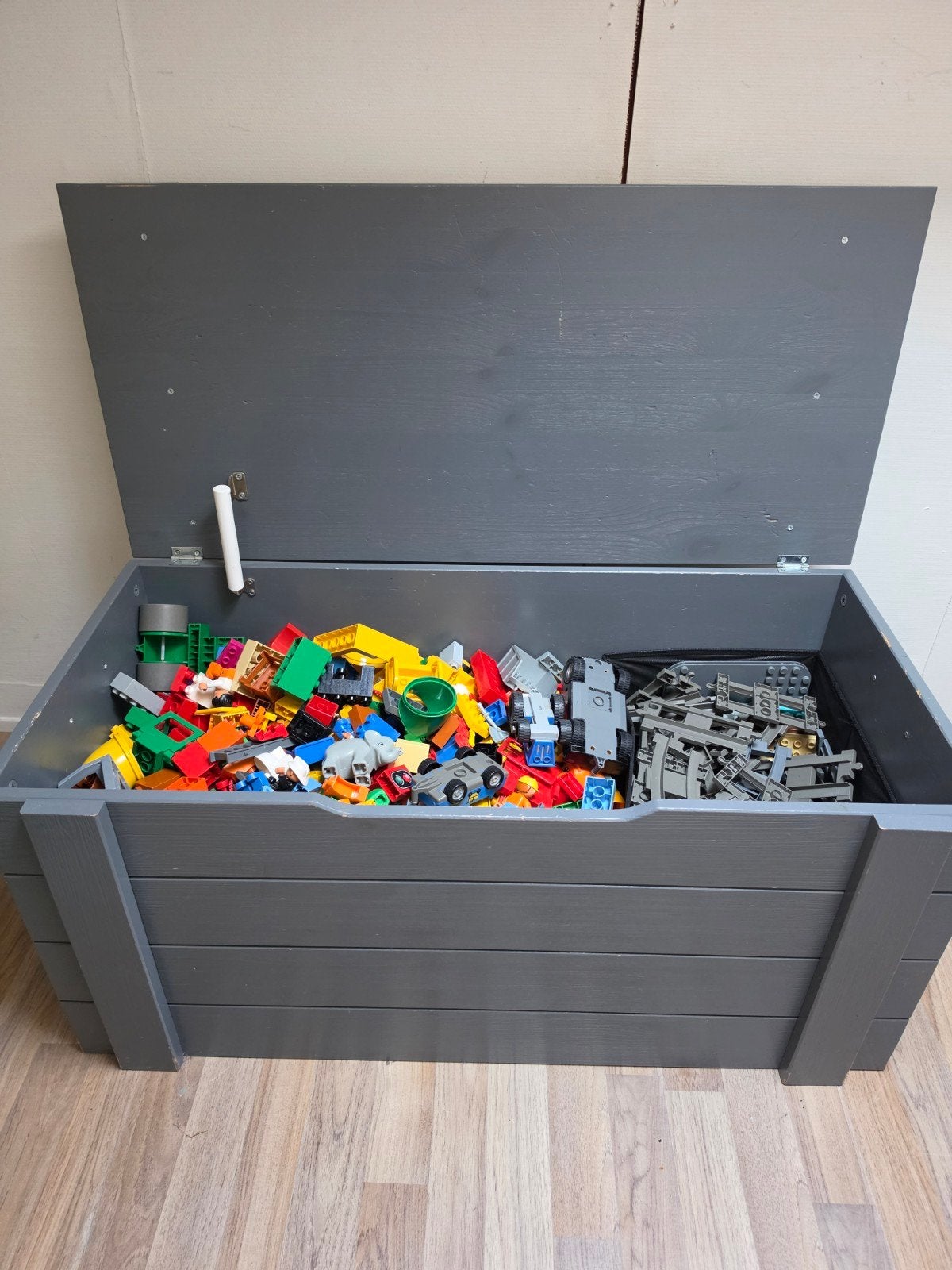Speelgoedkist vol Duplo, Kinderen en Baby's, Ophalen, Gebruikt, Overige merken