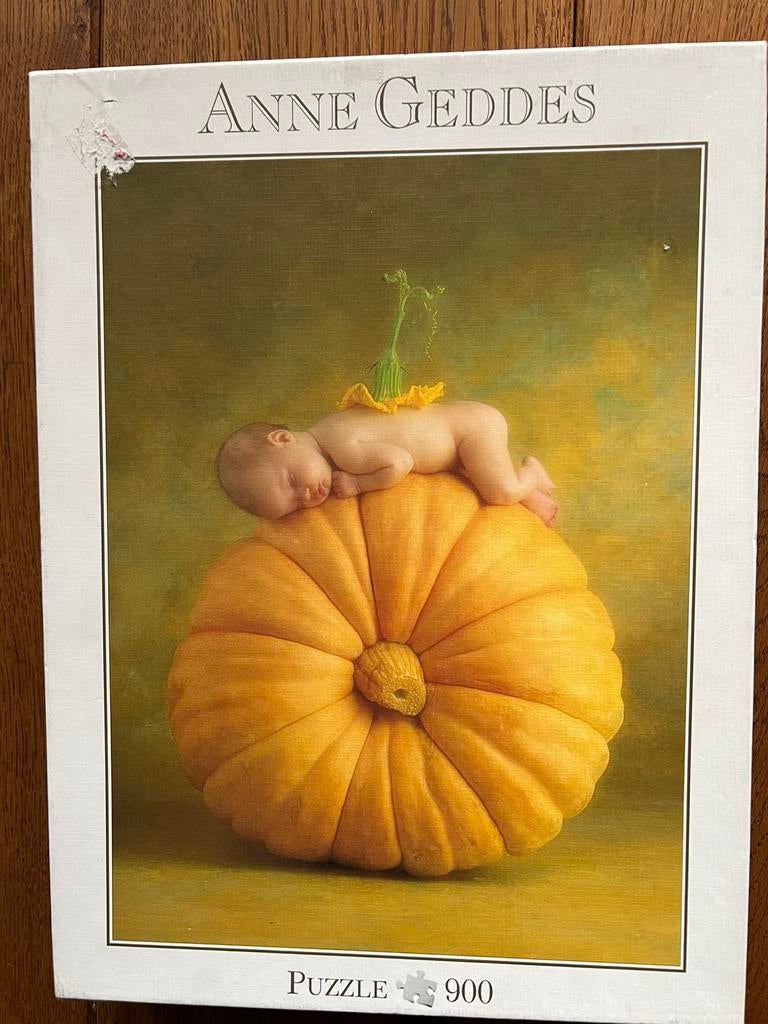 Anne Geddes. Blatz puzzel, Ophalen of Verzenden, 500 t/m 1500 stukjes, Zo goed als nieuw