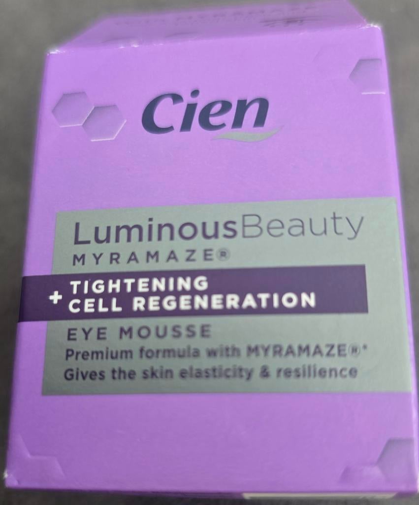 Cien Luminous Beauty Oogmousse, Ophalen of Verzenden, Nieuw, Ogen, Verzorging